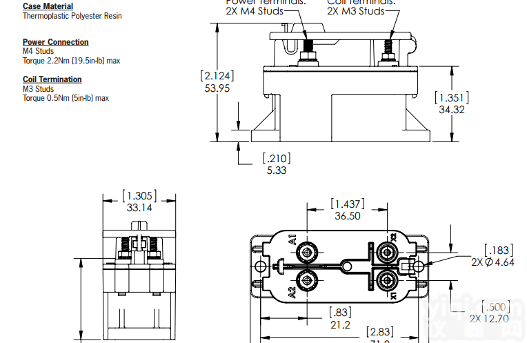 80A<em>美国</em>GIGAVAC<em>原装</em><em>接触器</em>P195CDA
