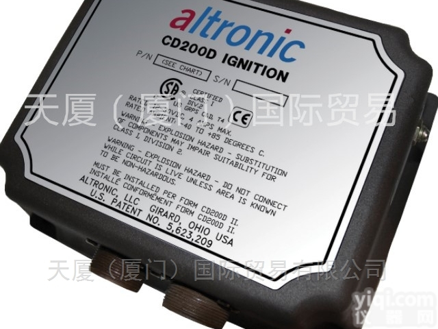 ALTRONIC  CD200D<em>点火器</em>  Altronic CD200D高能数字电容放电<em>点火系统</em>