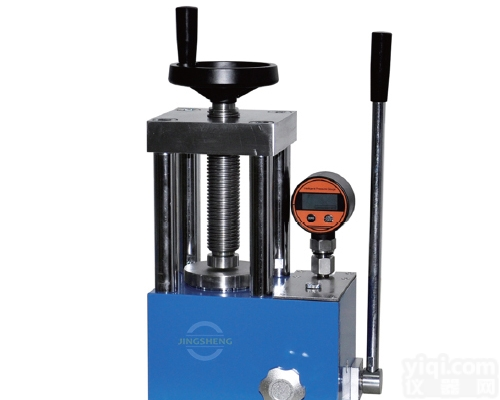 精胜JSP-15S  <em>数显</em>手动粉末<em>压片机</em> 15吨实验室小型<em>油压</em>机