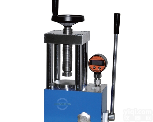 精胜JSP-24S  数显手动<em>压片机</em>24吨实验室<em>小型</em>粉末压样机