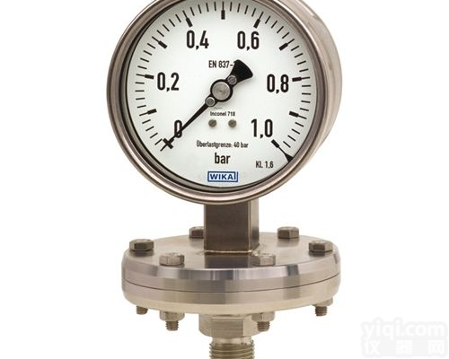 WIKA膜盒式压力表432.56, 432.36