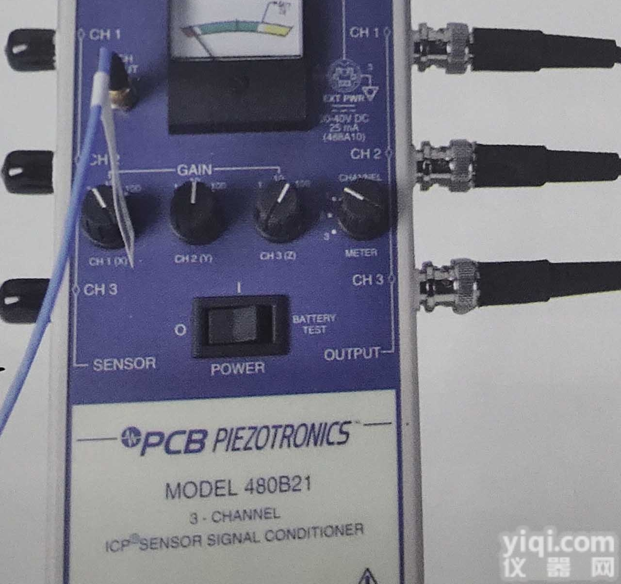 PCB 480B21 <em>电池</em>供电<em>传感器</em>信号适调仪