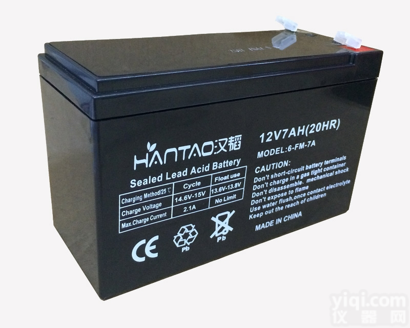 12V7AH  汉韬<em>铅酸</em>12V7AH<em>蓄电池</em>门禁车位锁<em>UPS</em>免维护