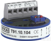 T91.10, T91.20  德国威卡WIKA<em>模拟式</em>温度<em>变送器</em>