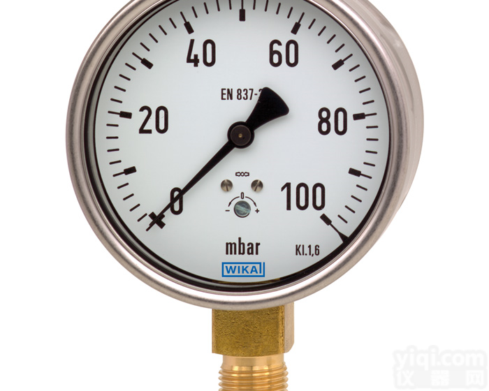 612.20  德国WAKI<em>威卡</em>膜<em>盒式</em>压力表