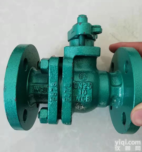 Q41F46-10C衬氟防腐<em>脱硫</em><em>球阀</em>