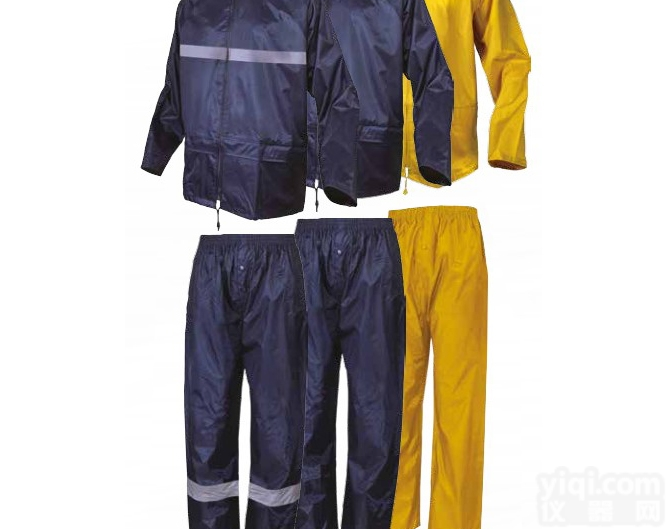 407004  代<em>尔塔</em>EN400RE分体涤纶雨衣<em>套装</em>带反光条