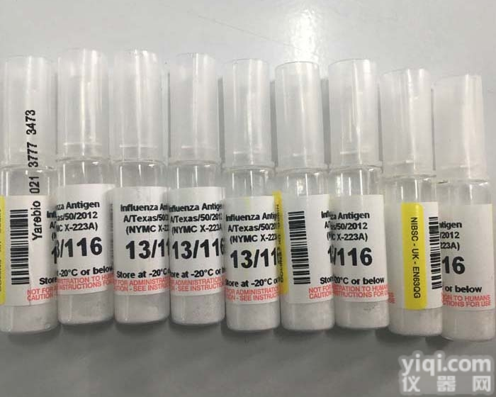 NIBSC<em>标准</em>品 流感<em>抗原</em>抗体 对照品