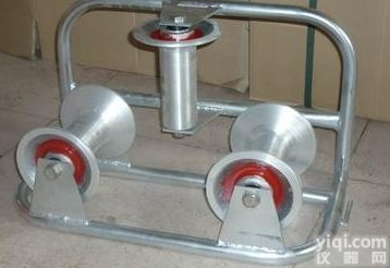 SHL- 3N尼龙轮<em>三轮</em><em>电缆</em>转向滑车厂家