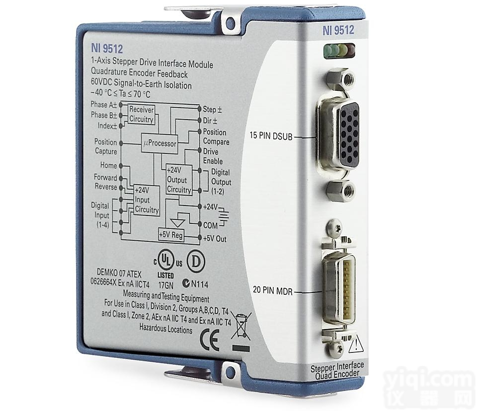 NI-9512 C系列驱动接口<em>运动</em><em>模块</em>