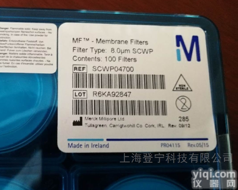 SCWP04700、SCWP02500  <em>美国</em> Merck <em>Millipore</em>混合纤维素膜8µm 47...
