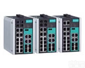 EDS-518E 系列  台湾MOXA<em>千兆</em>网<em>管型</em>以太网<em>交换机</em>