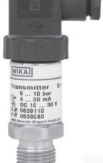 S-11  <em>德国</em><em>威卡</em>WIKA 平嵌<em>隔膜</em>式压力变送器