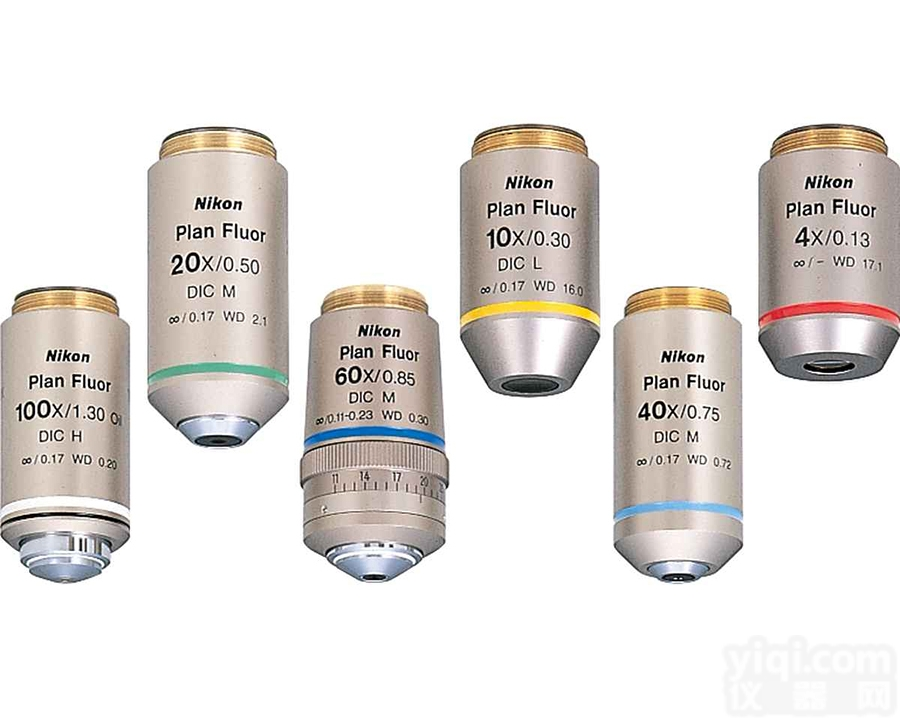4X 10X 20X 40X 60X 100X  <em>尼康</em><em>荧光</em><em>物镜</em>CFI Plan Fluor