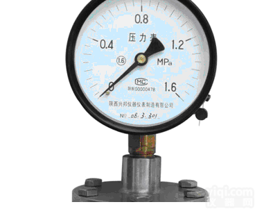 隔<em>膜式</em><em>压力表</em>YTP/隔<em>膜式</em>耐振<em>压力表</em>YTNP