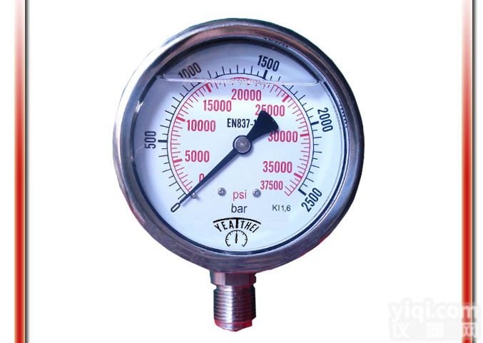 <em>雅德</em>仪表有限公司专业生产超高压<em>压力表</em>系列