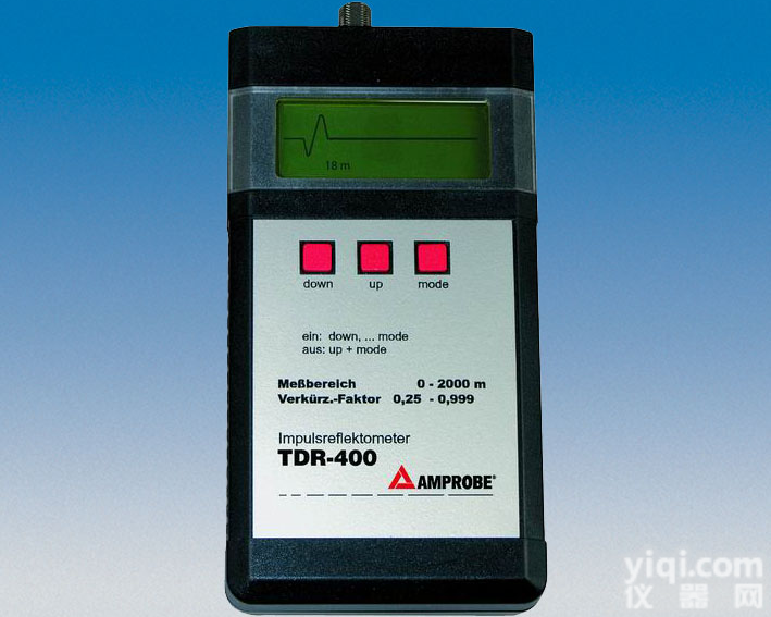 TDR-400线缆<em>测试仪</em><em>德国</em>AMPROBE线缆<em>测试仪</em>TDR400