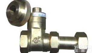 加密丝扣伸缩<em>防盗</em>（铜）<em>闸阀</em>JMZ15