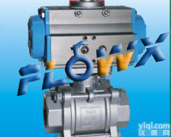 三片式<em>气动球阀</em>两通<em>气动球阀</em>气动丝口球阀气动不锈钢球阀气动螺纹球阀