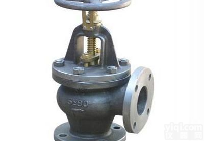 <em>船用</em>法兰铸铁<em>直角</em>截止阀
