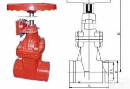 ZSXF型<em>沟槽信号闸阀</em>找湖南福尔