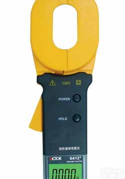 <em>胜利VICTOR 6412钳形接地电阻测试仪</em>