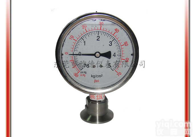 供应卫生型压力真空隔<em>膜式</em><em>压力表</em>、螺纹式隔膜<em>压力表</em>、法兰式隔膜<em>压力表</em>