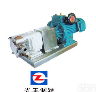 光正不锈钢<em>转子泵</em>，卫生泵,食品泵,<em>胶体</em>泵