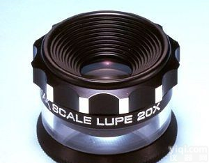 带<em>刻度</em>片<em>放大镜</em>