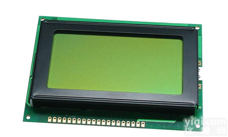 <em>黄绿色</em>液晶屏12864图形<em>点阵</em>LCD含三星S6B0107或KS0107控制器