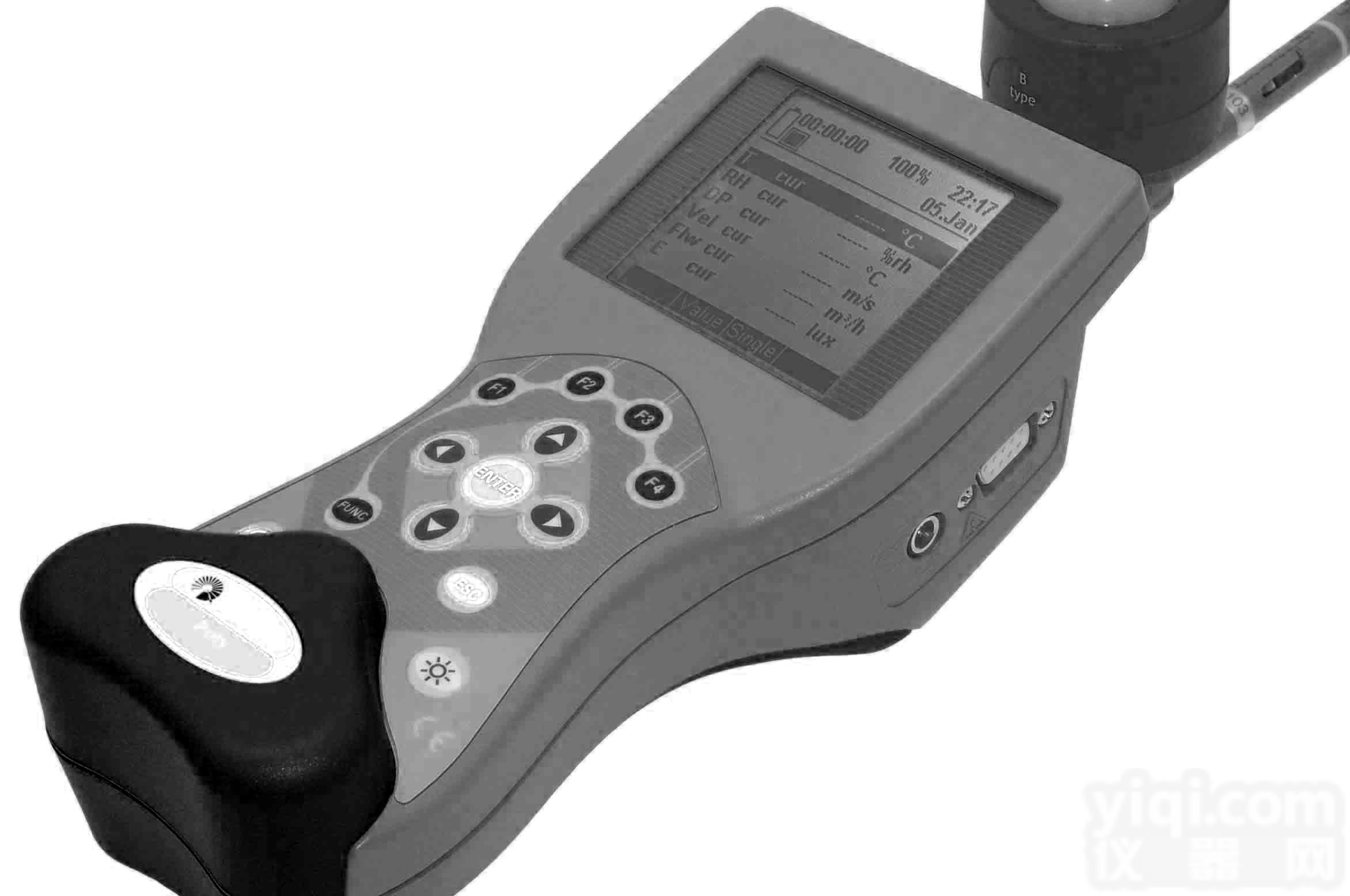 室内<em>环境质量</em>综合检测仪（温度/风速/湿度/露点/<em>照度</em>）