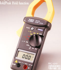 台湾泰仕<em>TES</em><em>交流</em>钳表<em>TES</em>-3070