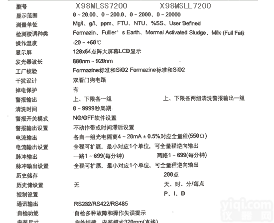 在线悬浮物<em>监测仪</em>(在线<em>污泥</em>浓度计）