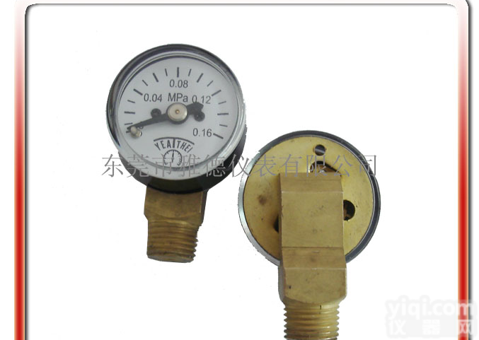 直立径向或<em>迷你型</em><em>压力表</em>系列
