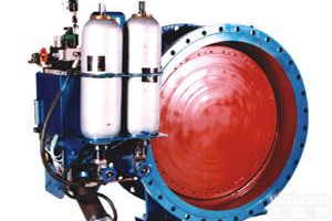 蓄能<em>罐式</em>液控缓闭止回<em>蝶阀</em>