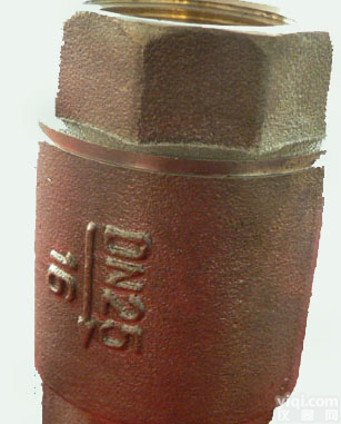 H12W-<em>16</em>T<em>黄铜丝</em>口<em>止回阀</em>