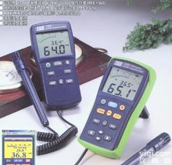 温湿度计TES-1365RS-232|<em>华清</em>仪器专业<em>代理销售</em>TES-1365温湿度计