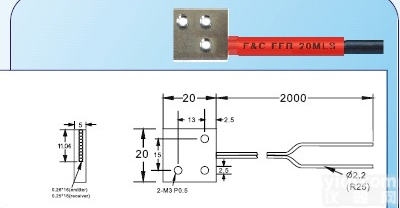 F&C嘉准 FFR-20MLS <em>台湾</em>光纤管<em>矩阵</em>光纤传感器