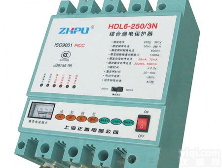 HDL6-250/3N(<em>智能</em>式)综合<em>漏电保护器</em>