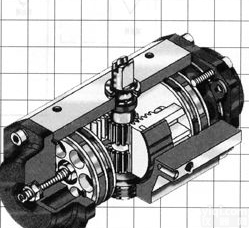 气缸<em>齿轮</em>齿条执行<em>机构</em>