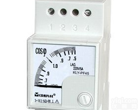 导轨式<em>功率</em>因素表 <em>COS</em>Φ