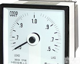 方型动圈式<em>功率</em>因数表<em>COS</em>Φ 250°