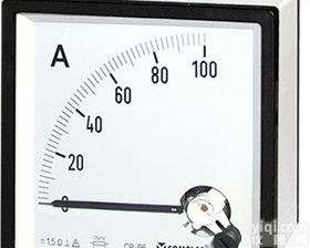 <em>方型</em>动圈式直流<em>电流表</em> 90°
