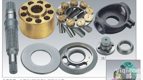 利勃<em>海尔</em><em>挖掘机</em>配件主泵系列