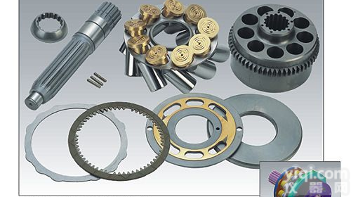 现代<em>挖掘机</em>配件<em>回转</em>马达系列