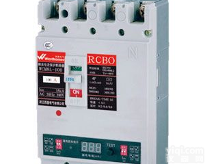 WCM8L<em>塑壳式</em>漏电<em>断路器</em>