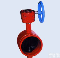 DGWX蜗轮（D381X）<em>沟槽</em>式<em>蝶阀</em>