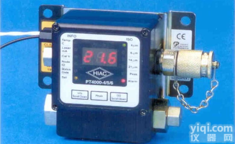 在线低成本油液污染<em>颗粒</em><em>监测器</em>