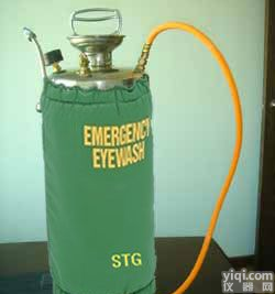 <em>电加热</em>进口<em>不锈钢</em>便携式压力洗眼器 