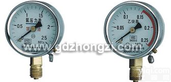 <em>氧气</em><em>压力表</em>、<em>乙炔</em><em>压力表</em>